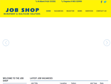 Tablet Screenshot of job-shop-devon.co.uk